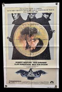 RR - Vintage Three Days of the Condor Movie Unframed Poster Print