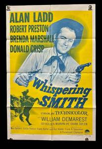 RR - Whispering Smith Unframed Movie Poster Print