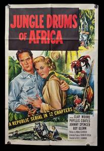RR - Jungle Drums of Africa Poster Print - Vintage Unframed Film Memorabilia