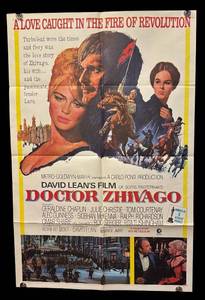 RR - Doctor Zhivago Vintage Unframed Movie Poster Print
