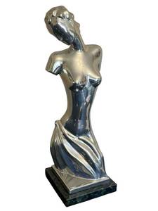 LR - Metal Art Deco Figurine