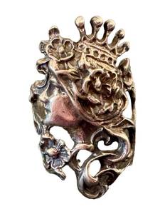 Art Nouveau Sterling Silver Ring - Vintage