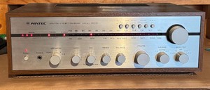G - Wintec R1030 AMFM Stereo Receiver - Vintage Wood Cabinet