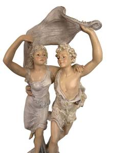 LR - LOrage Vintage Plaster Sculpture - 27.5 in Tall