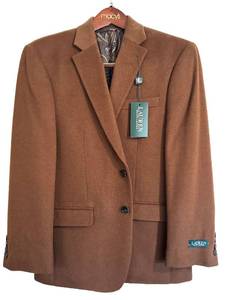 Lauren Ralph Lauren Landon WoolSilkCashmere Sport Coat - 38 Short