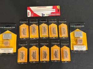 BR - Prismacolor Premier Erasers - Plastic Eraser, Kneaded Rubber & Artgum Blocks (Assorted Pack)