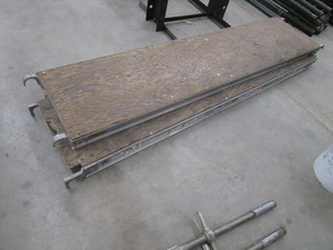 (2) Alum Scaffolding Planks