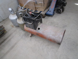 Propane Shop Heater & 2 Tanks