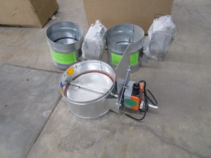 Motorized Ductwork Dampers (2) 8 (1) 10