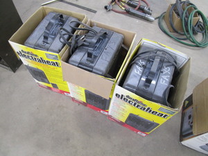 (3) Space Heaters