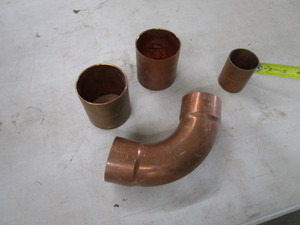Copper Fittings (see pics for sizes)
