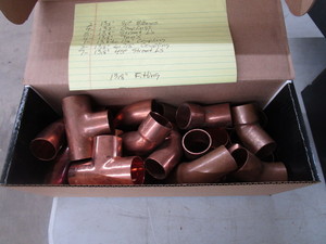 Copper Fittings (see pics for sizes)