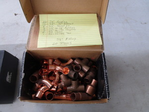 Copper Fittings (see pics for sizes)