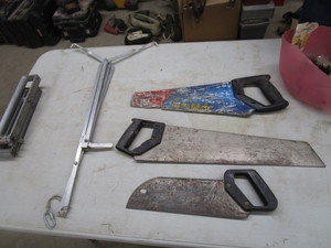 PVC Saw, Filter Puller, Saws