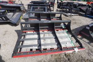 Brand New Grey Wolf Brand Universal Mount Bobcat Skid Loader Skid Steer 72 Landscape Planer Attachment