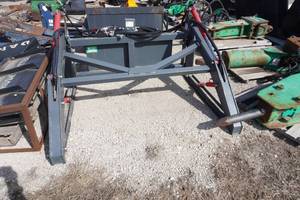 Raytree Brand New Universal Mount Bobcat Skid Loader Skid Steer Model RP48 Hydraulic Pipe Fork Attachment