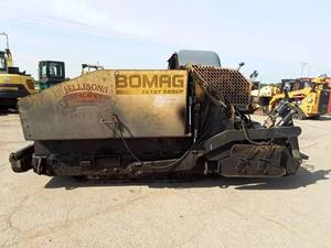 2009 Bomag Model BF814 LPH-3 Asphalt Paver Crawler