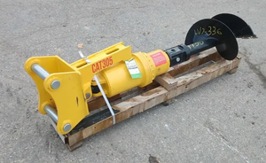 Brand New GIYI Brand Mini Excavator Auger Attachment Fitting Cat Models 304, 305