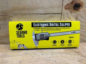 6 Inch Electronic Digital Calipers Inch, Fractions, Millimeter Conversion