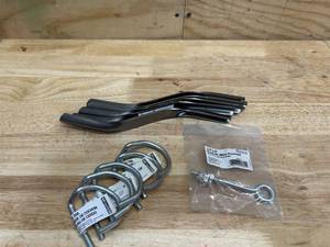 Assorted Lot of pins and scaffolding tools