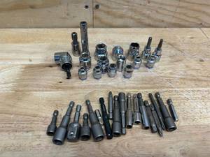 Husky, Kobalt, and random nut setters and screwdriver bits