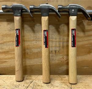 Plymouth Forge 16 oz Claw Hammer lot of 3