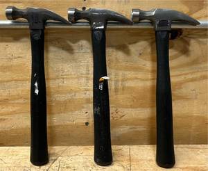 Stanley Hickory Hammer 16oz lot of 3