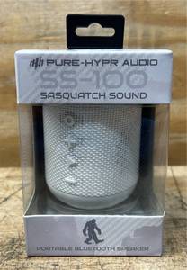 Zompers Pure-Hypr Audio Sasquatch Weatherproof Speaker, Model #SS-100 #7056795 Msrp $39.99