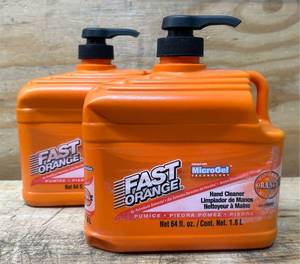 Fast Orange Pumice Hand Cleaner lot of 2