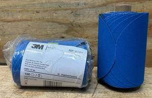 3M Blue Abrasive Disc Roll lot of 2