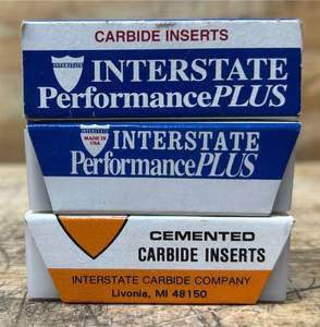 Carbide Inserts lot of 3