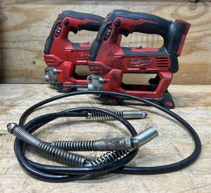 Milwaukee Grease Gun Cat No. 2646-20 lot of 2