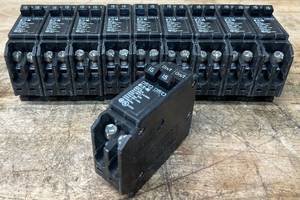 BR 2-15 Amp Single Pole Tandem Non-CTL Circuit Breaker lot of 10