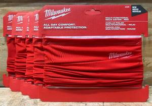 Milwaukee Multi-Functional Neck Gaited 423R lot of 5