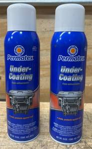 Permatex Under-Coating lot of 2