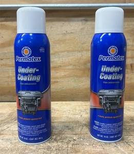 Permatex Under-Coating lot of 2
