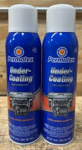Permatex Under-Coating lot of 2