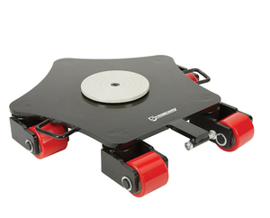 Strongway Omni-Directional Machinery Mover with 360  Rotation, 8800-Lb. Capacity, 5 Rollers #5000085 Msrp $329.99
