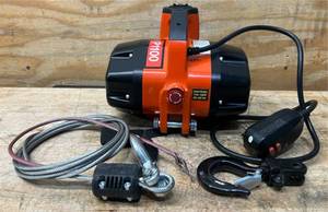 Ultra-Tow Portable Electric Winch, 120V, 1100-Lb. Horizontal and Vertical Capacity, Steel Cable, Brushless Motor #5689273 Msrp $224.99