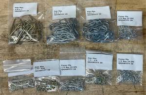 CotterHair Pins lot of 9