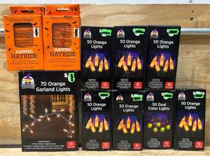 Ornaments lights lot of 10