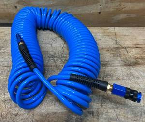 EADUTY 14  x 50  Polyurethane Recoil Air Hose Blue
