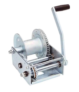 Fulton, K-Series Brake Winch, 2500 lb Capacity, Single Speed, Hand Brake, 11 inch Handle, Rope or Strap Use Only, Model# 143200 #7024401 Msrp $489.99