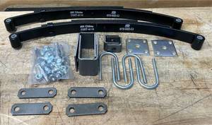 UltraTow Axle Installation Kit 1-34  Round Single Axle