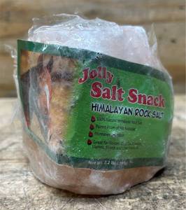Jolly Salt Snack Himalayan Rock Salt lot of 6