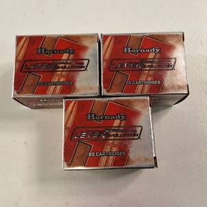 Hornady LeverEvolution .45 Colt 225gr FTX Ammunition (20 Rounds) � Made in USA