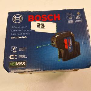 Bosch GPL100-30G 3-Point Self-Leveling Laser