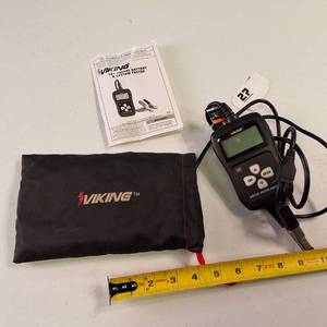 Viking 12V Digital Battery and System Tester  includes probes