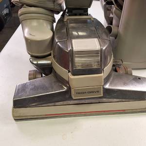 Kirby Generation 3 (G3) vacuum cleaner featuring the TechDrive power assist system.