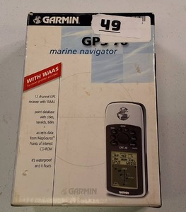 Garmin GPS 76 marine navigator, waterproof. In box